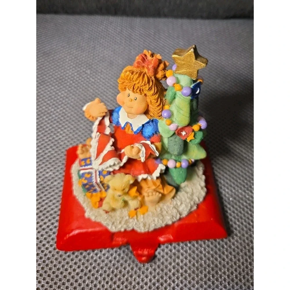 Girl Stocking Hanger Cast Iron Very Cute
